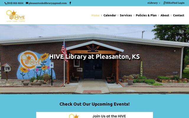 HIVE Library at Pleasanton KS