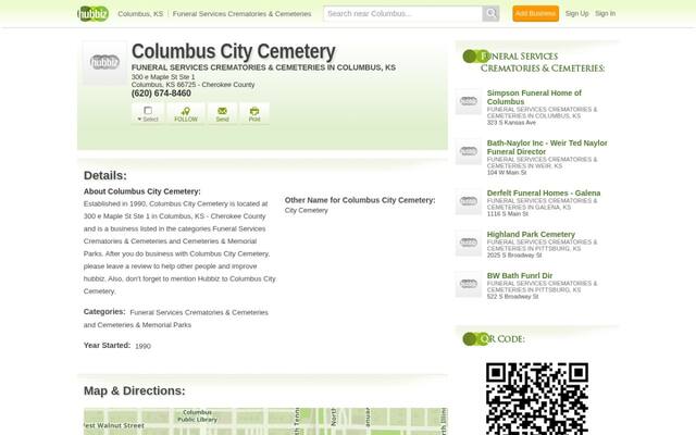 Columbus Cemetery