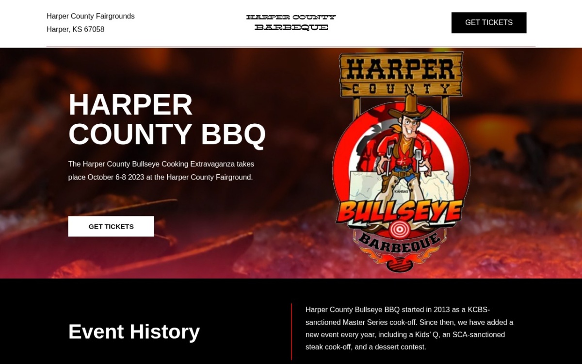 Harper County Bullseye Barbeque
