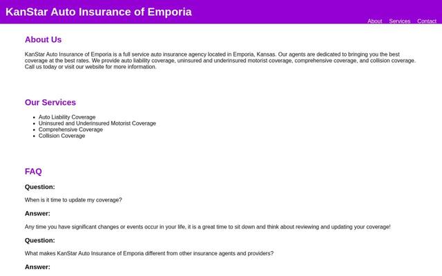 KanStar Auto Insurance of Emporia