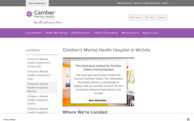 Camber Wichita - Children's Mental Health Hospital
