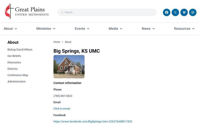 Big Springs United Methodist Church