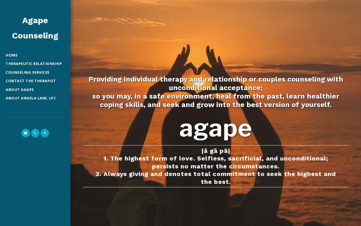 Angela Lake Agape Counseling