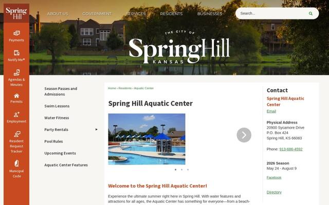 Spring Hill Aquatic Center