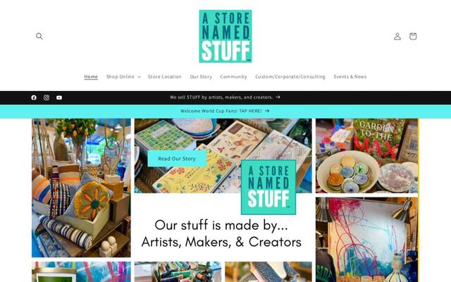 STUFF - a store named STUFF