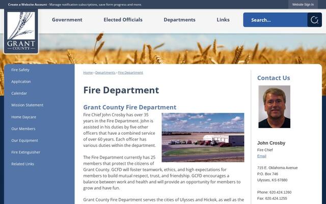 Grant County Fire Department