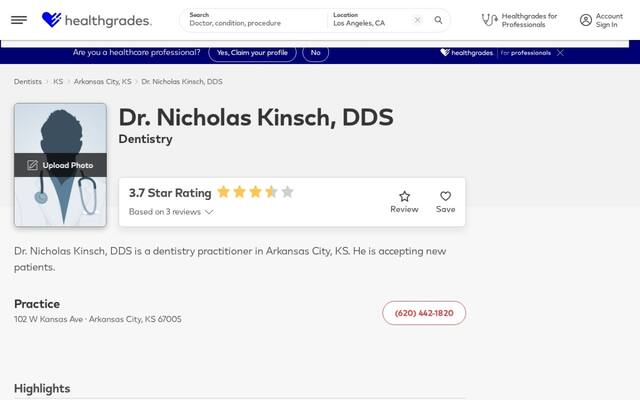 Kinsch Nick DDS