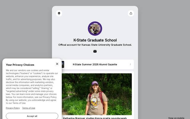 Kansas State University Graduate School