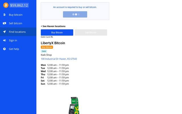 LibertyX Bitcoin ATM