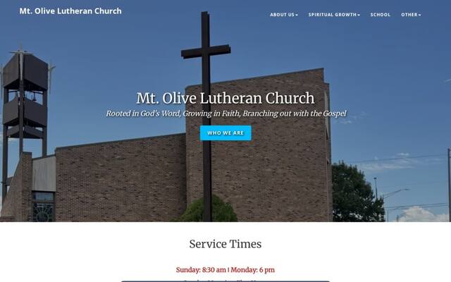 Mt. Olive Evangelical Lutheran Church & School