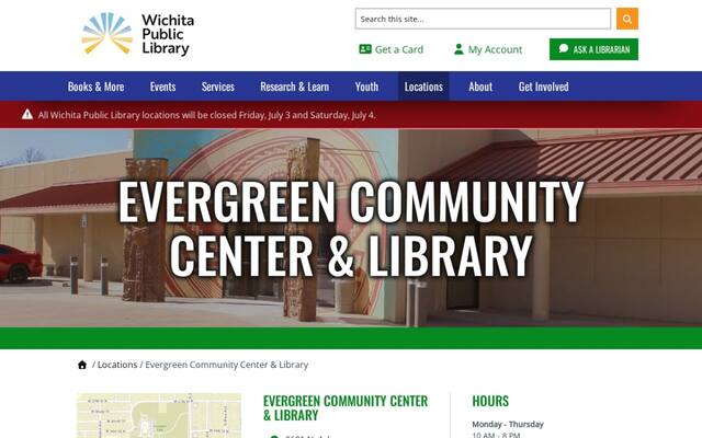 Wichita Public Library - Evergreen Branch