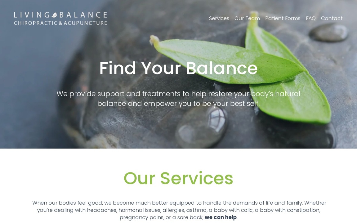 Living Balance Chiropractic and Acupuncture