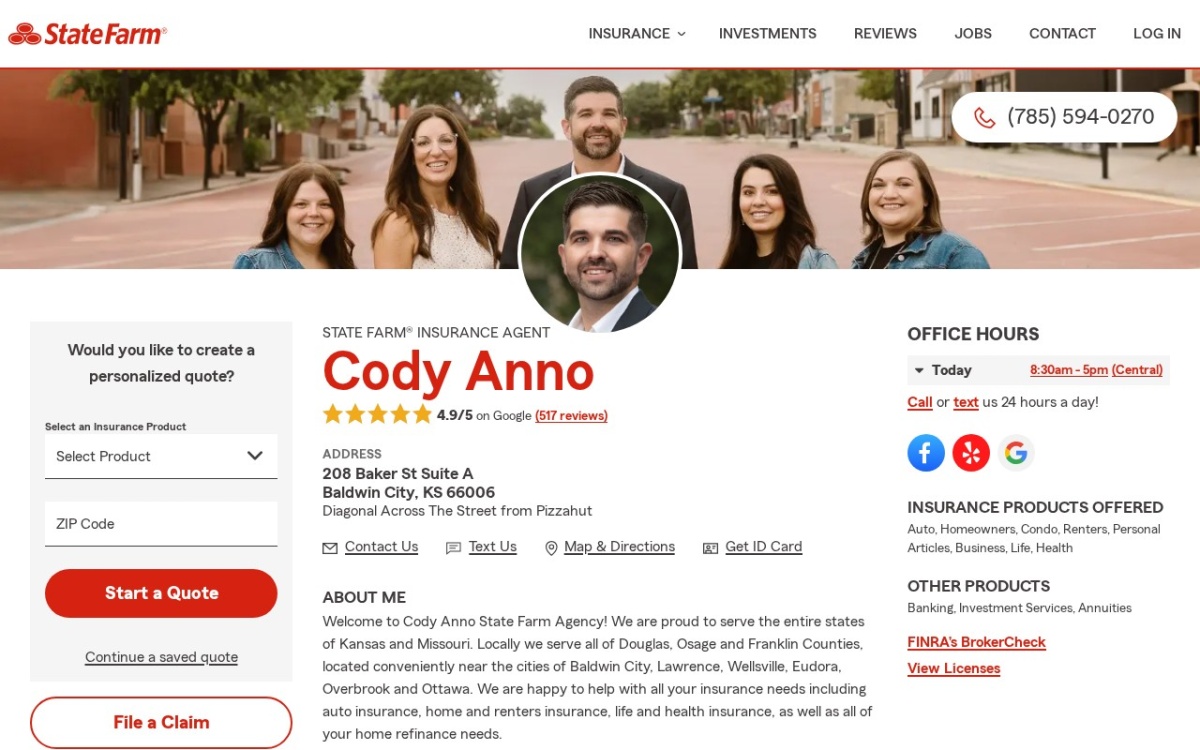 Cody Anno - State Farm Insurance Agent