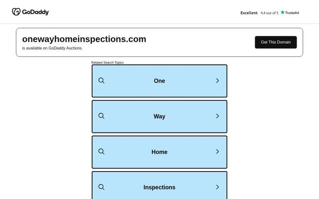 One Way Home Inspections