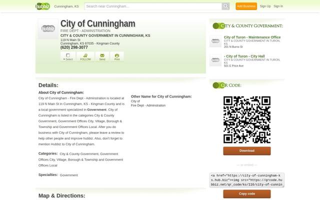 City of Cunningham