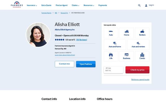 Farmers Insurance - Alisha Elliott