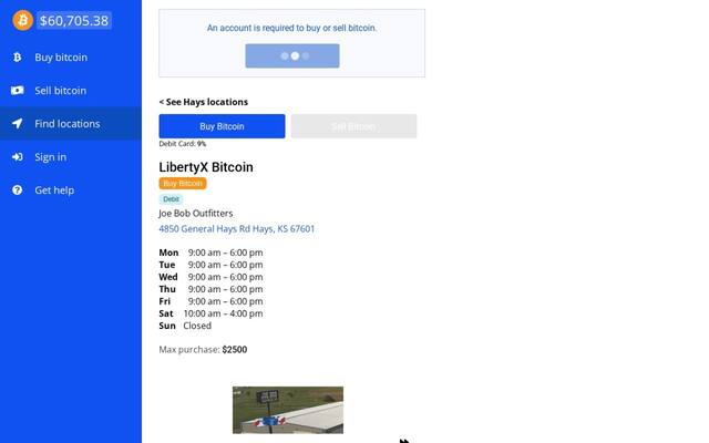 LibertyX Bitcoin ATM