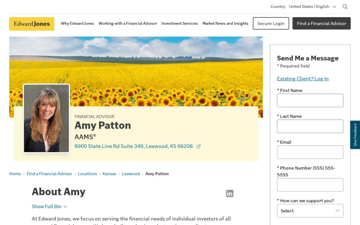 Edward Jones - Financial Advisor: Amy Patton, AAMS®