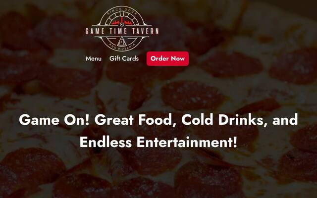 Game Time Tavern and Pizzeria