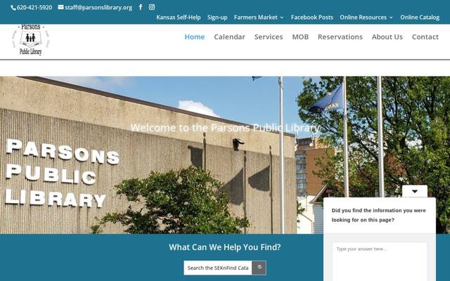 Parsons Public Library