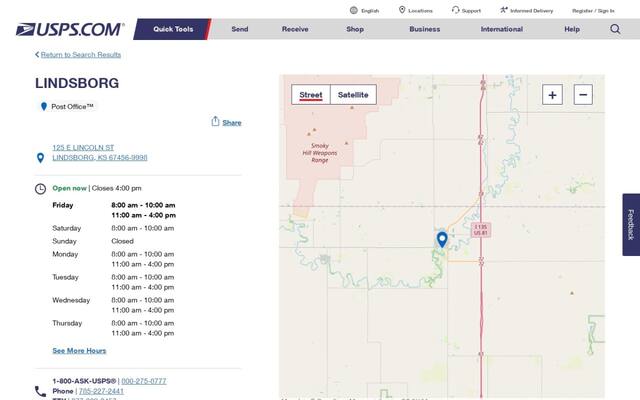 Lindsborg Post Office