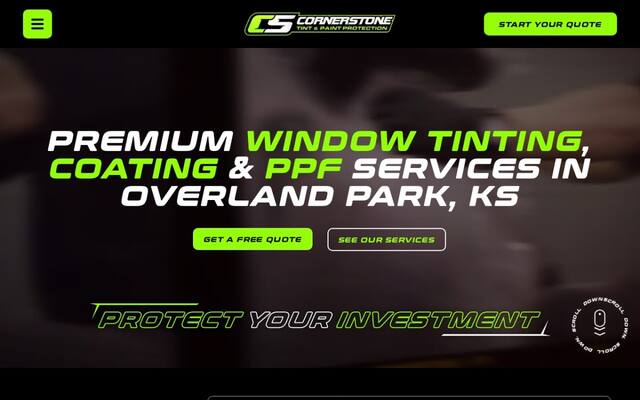 Cornerstone Window Tinting