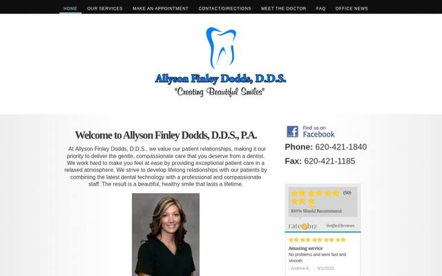 Allyson Finley Dodds, D.D.S.,