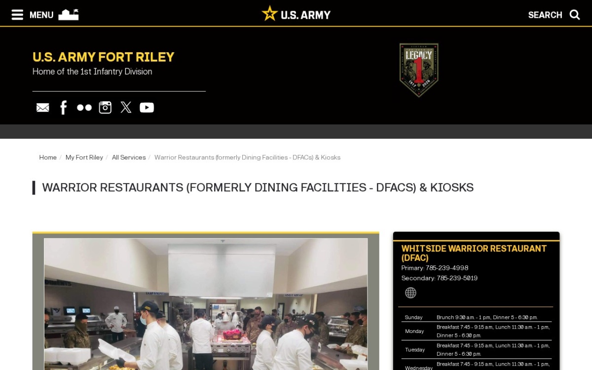 Cantigny Warrior Restaurant