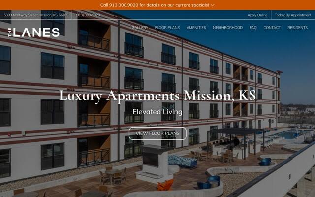 The Lanes at Mission Bowl Luxury Apartments