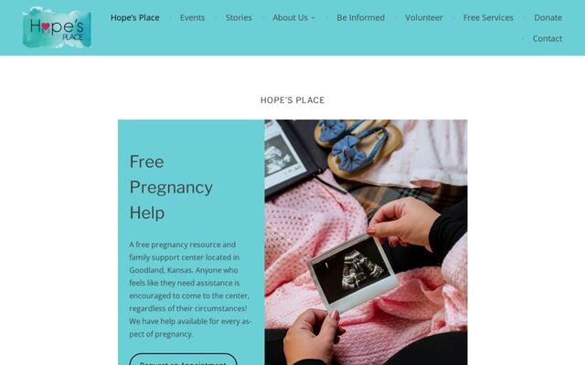 Hope’s Place Sherman County Regional Pregnancy Support Center