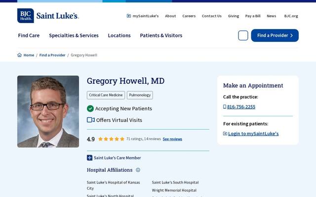Gregory H Howell, MD