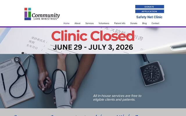 Community Care Ministries CCM