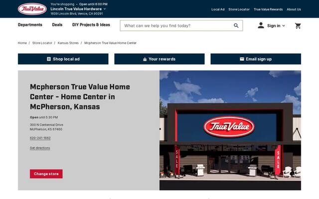 Mcpherson True Value Home Center