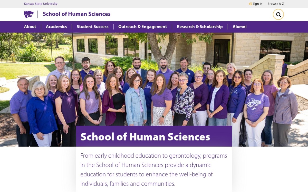 K-State Department of Applied Human Sciences (AHS)