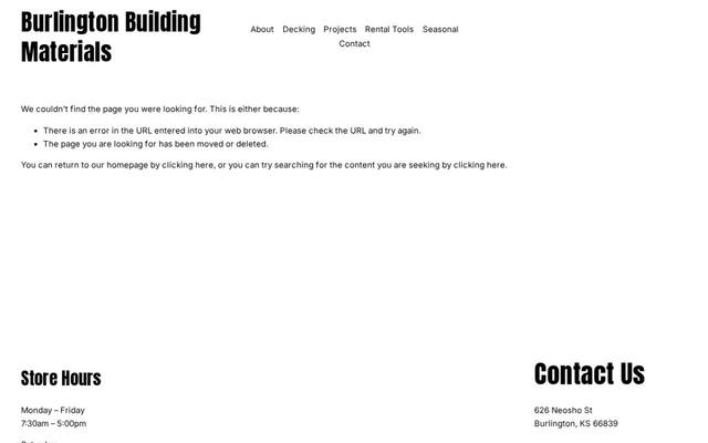 Burlington Building Materials