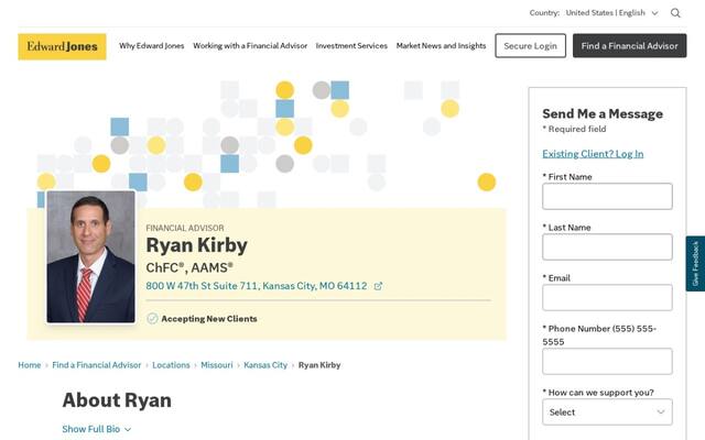 Edward Jones - Financial Advisor: Ryan Kirby, AAMS®