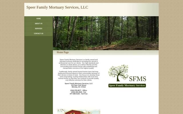 Speer Family Mortuary Services