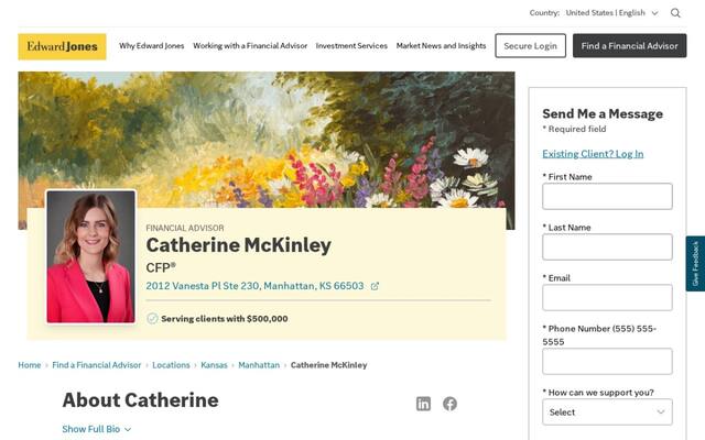 Edward Jones - Financial Advisor: Catherine E McKinley