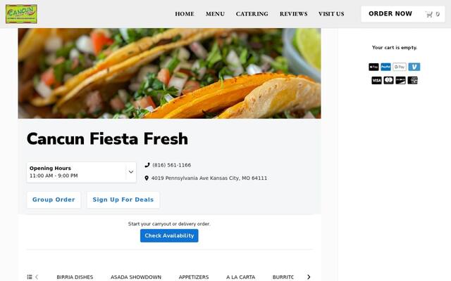 Cancun Fiesta Fresh