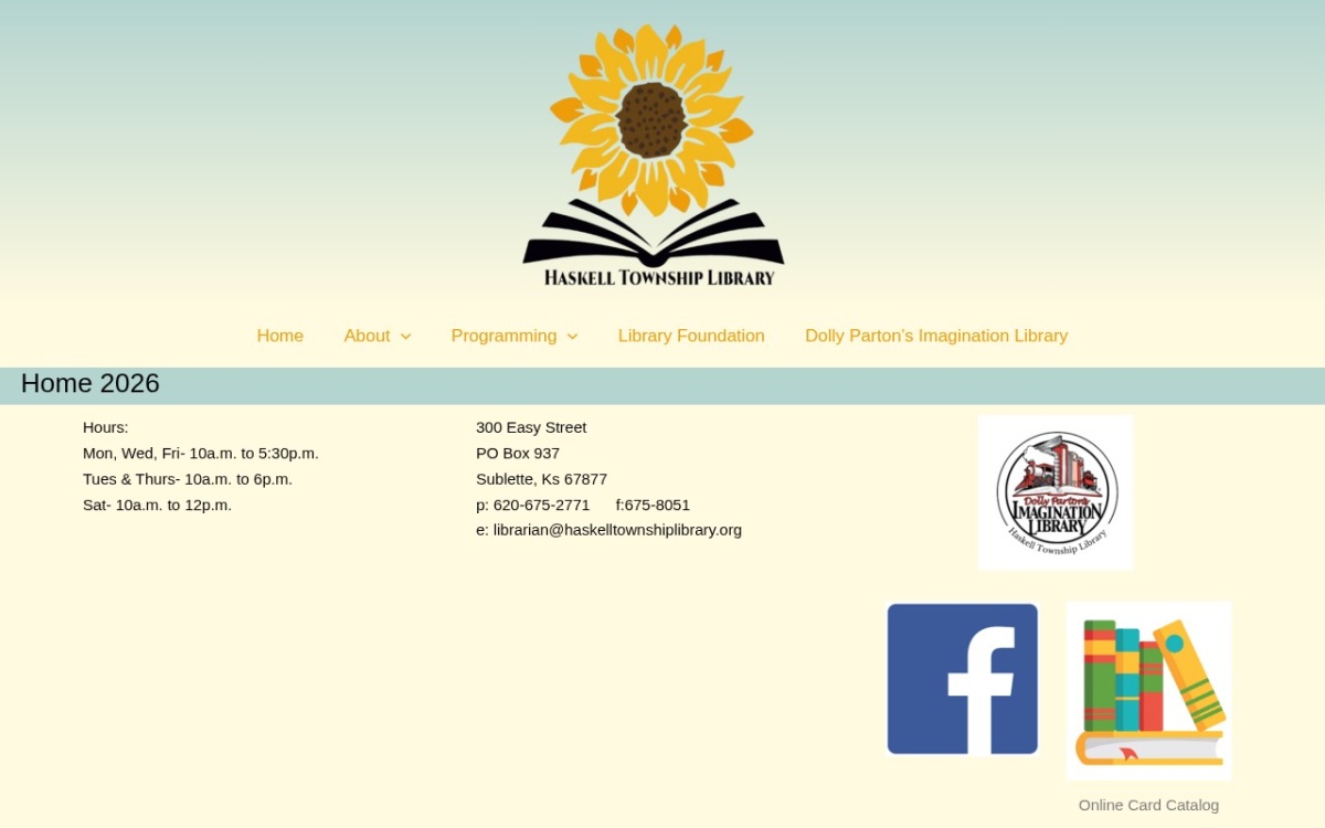 Haskell Township Library