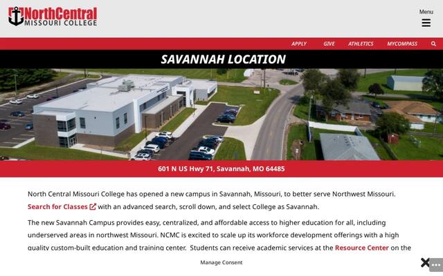 North Central Missouri College - Savannah Campus