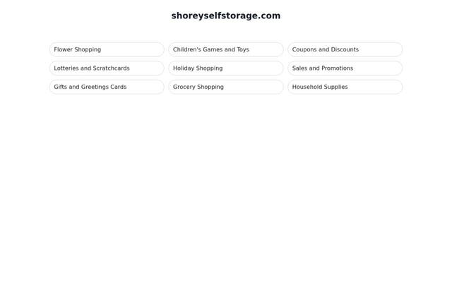 Shorey Self Storage