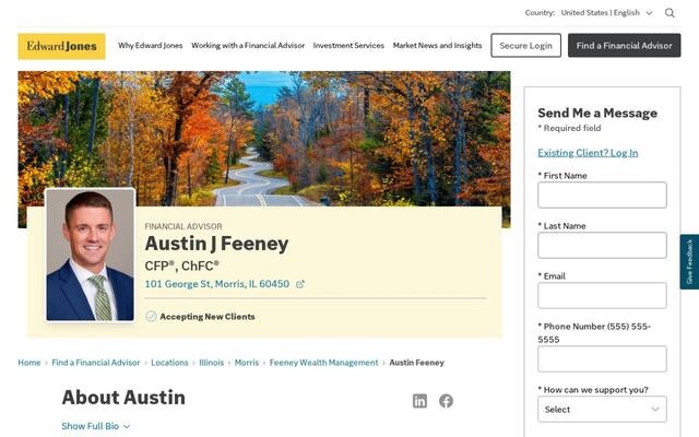 Edward Jones - Financial Advisor: Austin J Feeney