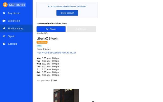 LibertyX Bitcoin ATM