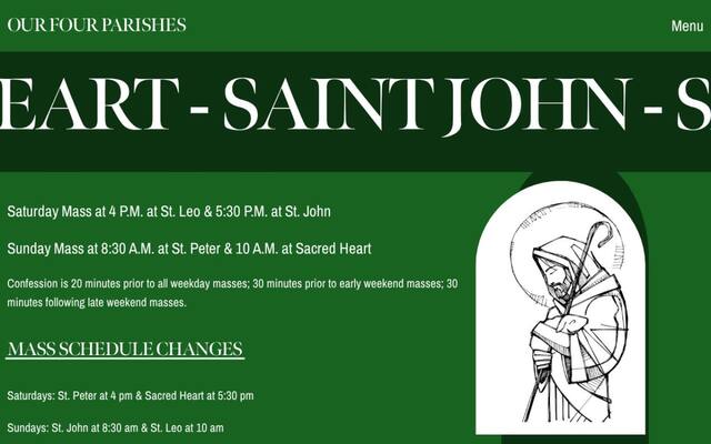 Sacred Heart, St Peter, St John, St Leo Parishes
