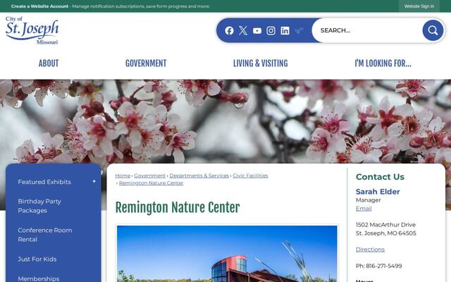 St Joseph Remington Nature Center