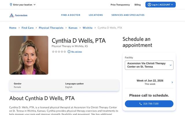 Cynthia D. Wells, PTA
