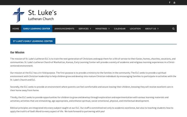 St. Luke's Early Learning Center