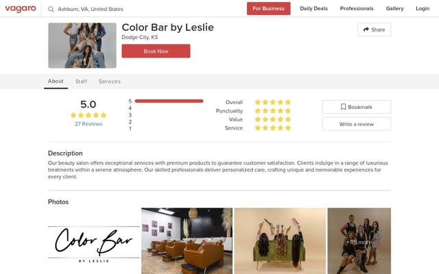 Color Bar by Leslie