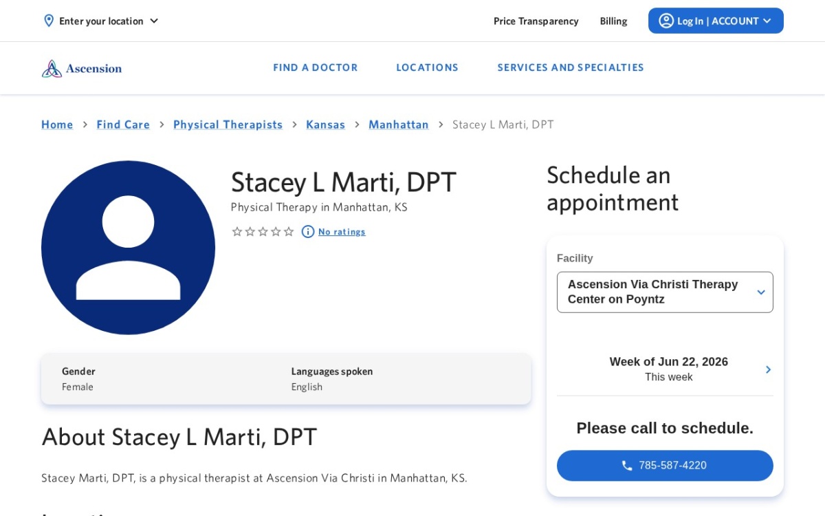 Stacey L. Marti, DPT